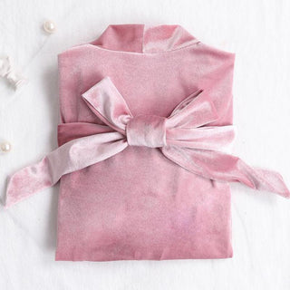 Women Sexy Bride Wedding Robe Sleepwear Velvet Intimate Lingerie women sexy ALODIA STORE