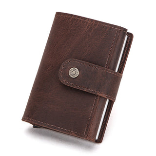 Customize Men Card Wallet Business Credit Card Holders leather ALODIA STORE