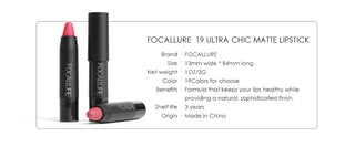 Colors Matte Lipstick High Gloss Crayons Long ALODIA STORE