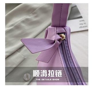 Fashion Design Women Small  Handbags Soft PU Leather Ladies Armpit Shoulder Bags Vintage Simple Girls Clutch Purse Tote ALODIA STORE