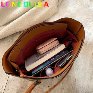 Solid Color Half Moon Bag PU Leather Shoulder Bags for Women 2021 Large Capacity Female Casual Tote High Quality Brand Handbags ALODIA STORE