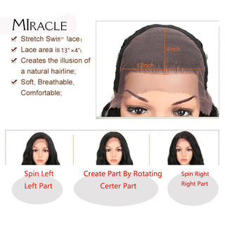 13*4 Synthetic Lace Front Wig Curly Afro Wigs Cosplay Wig Ombre Blonde Lace Front Wig For Women 30Inch Natural Wigs Miracle Hair ALODIA STORE