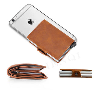 Clutch Leather Wallet Thin Purse Carteras ALODIA STORE