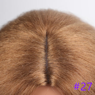 Long Kinky Straight Synthetic Wigs for Black Women Black Brown Blonde Ginger Red White Hair Afro Wigs Synthetic STW Hair Wigs ALODIA STORE