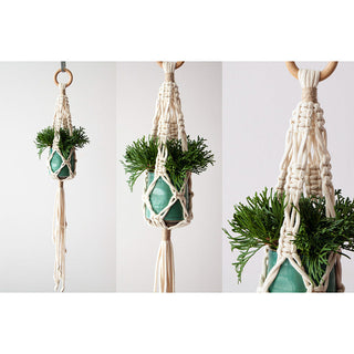 good quality plant hanger pot hanging for home garden macrame plant hanger for bacony pot hanging indoor ALODIA STORE