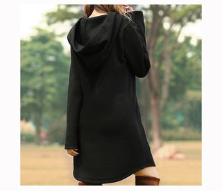 Hoodies Dress Pocket Sweatshirt Korean Pop style ALODIA STORE