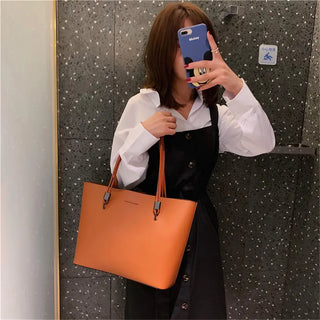 Solid Color Half Moon Bag PU Leather Shoulder Bags for Women 2021 Large Capacity Female Casual Tote High Quality Brand Handbags ALODIA STORE
