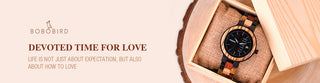 BOBO BIRD Luxury Wood Couple Watches for Men Watch Auto Date Man Watch for Women Handmade Quartz Wristwatch Relogio Masculino ALODIA STORE