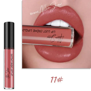 12 colors silky cream texture lip gloss lip glaze easy to color lasting moisturizing lipstick makeup ALODIA STORE