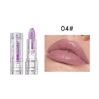 QIBEST Newest Lip Balm Wholesale Lip Care Lip Plumper Moisturizing Lip Balm Color Changing Lip Balm Glitter Lip Balm For Girl ALODIA STORE