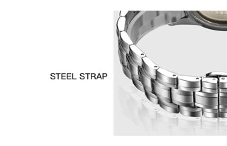 STARKING Business Men Watch 40mm Men's Mechanical Watch Simple Sapphire AM0184 2023 Calendar Ultra Thin Mechanical Watch 5Bar ALODIA STORE