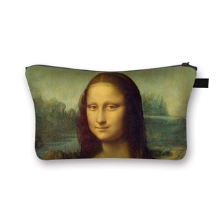 Starry Night / Kiss / Waterlily Painting Cosmetic Bag Van Gogh / Gustav Klimt / Monet Women ALODIA STORE