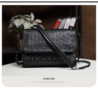 JIEROTYX England Style Skull Women Crossbody bag ALODIA STORE