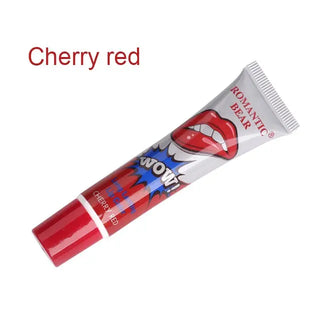 Amazing 6 Colors Peel Off Liquid Lipstick Waterproof Long Lasting Lip Gloss Lint Mask Makeup Tattoo Lipgloss Lipsticks Cosmetic ALODIA STORE