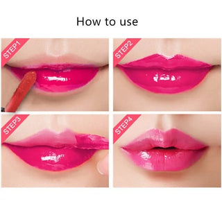 Amazing 6 Colors Peel Off Liquid Lipstick Waterproof Long Lasting Lip Gloss Lint Mask Makeup Tattoo Lipgloss Lipsticks Cosmetic ALODIA STORE