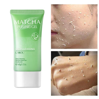 Matcha Exfoliating Face Scrub Moisturizing Oil Control Peeling Mud Mask Remove Dead Horny Blackhead Anti Acne Body Scrub ALODIA STORE