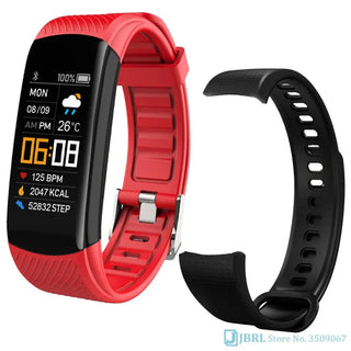 Fashion Sport Smart Watch Women Men Smartwatch Fitness Tracker Ladies For Android IOS Smart Clock Heart Rate Monitor Smart-Watch ALODIA STORE