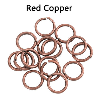 200pcs/lot Wholesale Open Circle Jump Rings Necklace Bracelet Earring Pendant Connectors DIY Making Jewelry Crafts Accessories ALODIA STORE