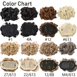 HAIRRO Synthetic Chignon Drawstring Scrunchies Elastic Band Hair Bun Straight Updo Hairpiece Synthetic Hair Natural Fake Hair ALODIA STORE