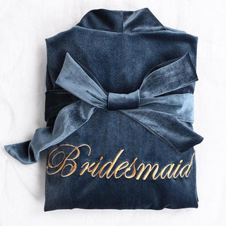 Women Sexy Bride Wedding Robe Sleepwear Velvet Intimate Lingerie women sexy ALODIA STORE