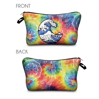 Cosmetic Organizer Bag  Heat Transfer Printing Women Travel ALODIA STORE
