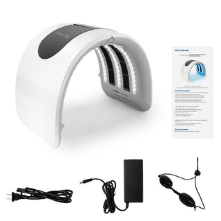 2 IN 1 Foldable 7 Color LED Photon 30-60℃ Heating Threapy Face&Body Mask ALODIA STORE