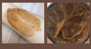 Brown Sugar Body Facial Scrub Natural Facial Exfoliator Exfoliating Whitening Brightening Peeling Cream Gel Face Scrub Removal ALODIA STORE