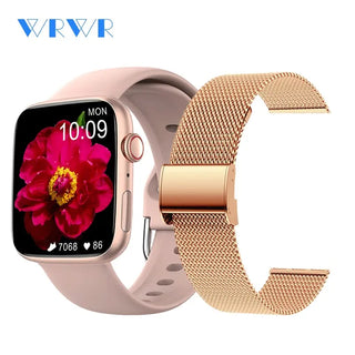 2023 NEW Smart Watch Bluetooth Calls Smartwatch For Men Women Sport Fitness Bracelet Custom Watch Face Sleep Heart Rate Monitor ALODIA STORE