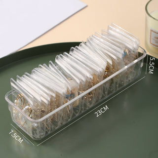 Anti-oxidation Jewelry Storage Bag Desktop Drawer Organizer Transparent Necklace Bracelet Ring Holder Jewelry Organizer Boxes ALODIA STORE