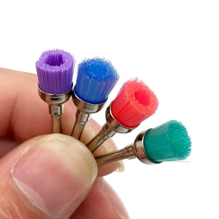 100pcs/box Dental Materials Prophy Brush different Color ALODIA STORE