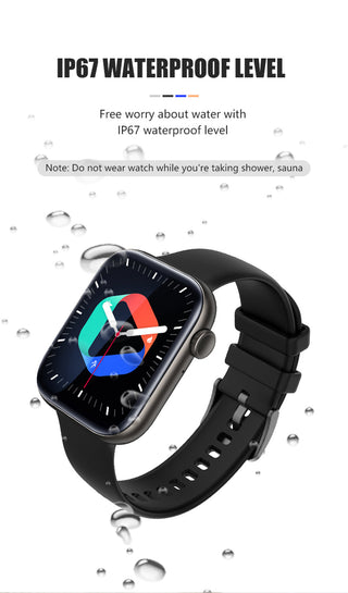 For Xiaomi Huawei Samsung 1.81 inch Bluetooth Call Smartwatch Men Support 120 Sport  2022 New Women Rotary keys Smart Watch +Box ALODIA STORE