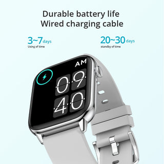 COLMI C60 Smartwatch 1.9 inch Full Screen Bluetooth Calling Heart Rate Sleep Monitor 19 Sport Models Smart Watch For Men Women ALODIA STORE