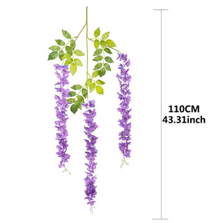 76cm Artificial Green Plants Hanging Ivy Leaves Radish Seaweed Grape Fake Flowers Vine Home Garden Wall Party Decoration ALODIA STORE