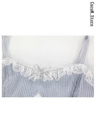 Japanese Kawaill Lolita Dress Women Bow Pink Party Mini Fashion 2 Piece Dress Set 2023 Summer ALODIA STORE