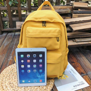 Students Waterproof Nylon Backpack for Women Multi Pocket Travel Backpacks Female School Bag for Teenage Girls Back To School ALODIA STORE