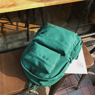 Students Waterproof Nylon Backpack for Women Multi Pocket Travel Backpacks Female School Bag for Teenage Girls Back To School ALODIA STORE