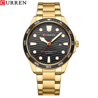 2022 New CURREN Luxury Brand Men Sport Watches Men Quartz Watch Stainless Steel Men Fashion Casual Wrist Watch Relogio Masculino ALODIA STORE