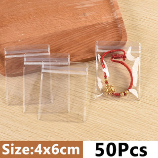 Anti-oxidation Jewelry Storage Bag Desktop Drawer Organizer Transparent Necklace Bracelet Ring Holder Jewelry Organizer Boxes ALODIA STORE