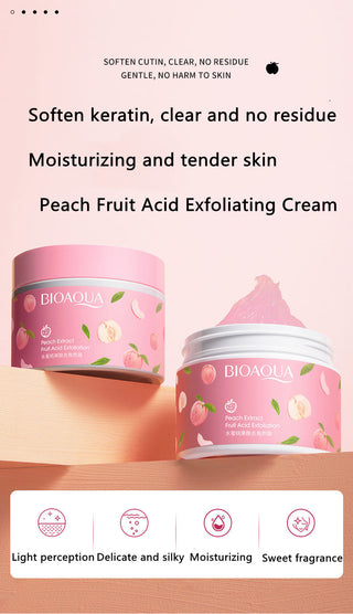 BIOAQUA 140G Facial Exfoliating Body Scrub Whitening Moisturizing Peeling Cream Gel Face Scrub ALODIA STORE