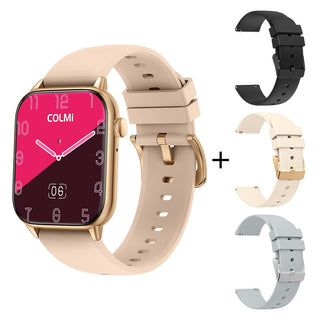 COLMI C60 Smartwatch 1.9 inch Full Screen Bluetooth Calling Heart Rate Sleep Monitor 19 Sport Models Smart Watch For Men Women ALODIA STORE