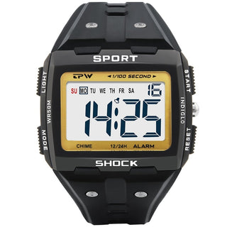 Big Numbers Easy to Read 5ATM Water Resistant Men Digital Watch Outdoor Sport ALODIA STORE