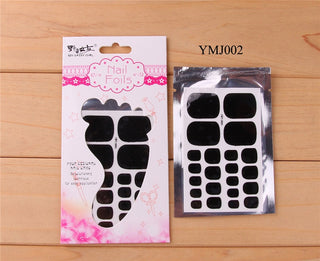 22tips Solid color Toenail Sticker ALODIA STORE