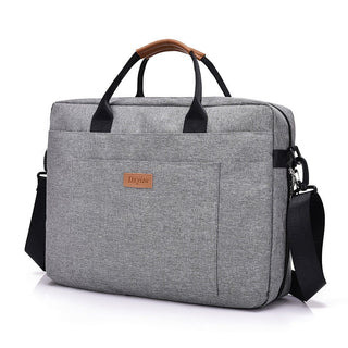 Men Canvas Business Briefcase Office Travel Messenger Large Tote Women's Computer Work Bag Business Trip File Package Laptop Bag ALODIA STORE