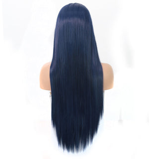 Charisma Blonde Wig Synthetic Lace Front Wig for Women Long Silky Straight Hair Natural Hairline Side Part Cosplay Wigs ALODIA STORE