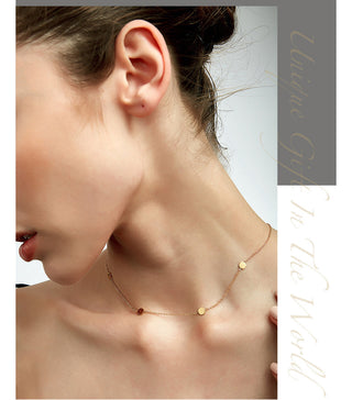 Enfashion Geometric Triangle Circle Star Choker Necklace Gold color Necklaces Pendants Stainless Steel Necklace Women chocker ALODIA STORE