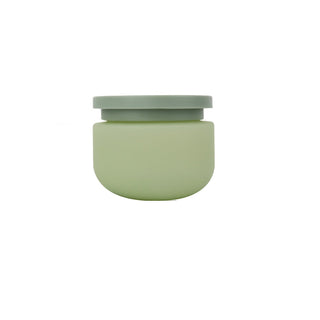 250g PE Turquoise Matte Cream Cans Plush Material Face Cream Hair Mask Scrub Bottle Hair Film Body Cream Jars Travel Accessories ALODIA STORE