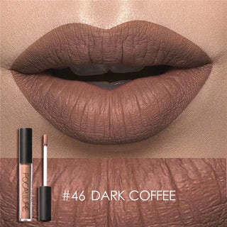 FOCALLURE 39 Color Matte Lipgloss Lip Tint Paint Colors Long Lasting Waterproof Liquid Moisturizing Lipstick Beauty Makeup ALODIA STORE