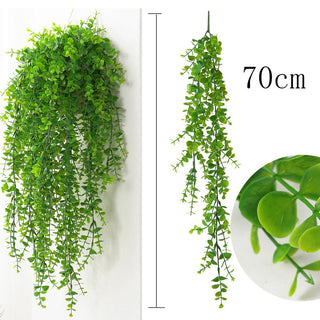 Artificial Plant Persian Fern Leaves Vines Room Home Garden Decoration Accessories Wedding Party Wall Hanging Balcony Decoration ALODIA STORE