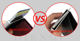 Clutch Leather Wallet Thin Purse Carteras ALODIA STORE