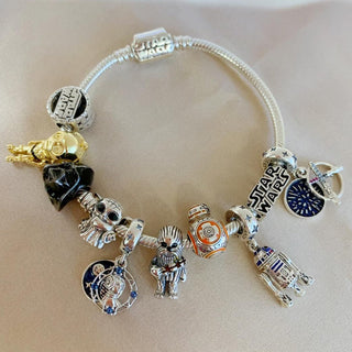 Disney Marvel Rescuer Star Charms Wars Beads For Original Pandora 925 sterling silver Bracelet Necklace Jewelry plata de ley 925 ALODIA STORE